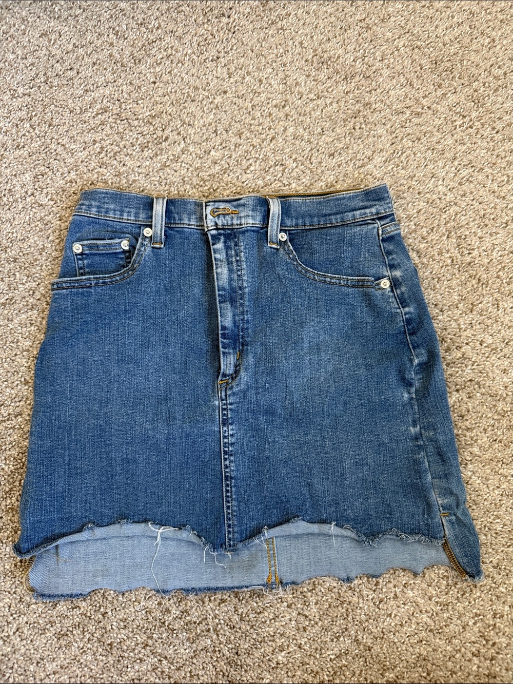 Wilfred denim skirt